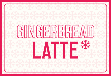Gingerbread Latte